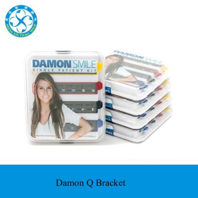 China Hospital and Clinic DAMON Q MBT System 022 Dental Orthodontic Metal Slot Orthodontic Self Ligating Brackets for sale