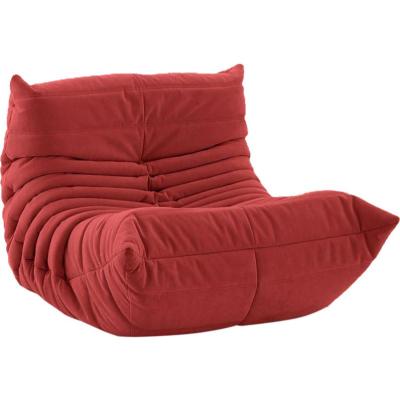 China Modern Personality Togo Single Sofa Lazy Sofa Chair Simple Caterpillar Removable Nordic Cloth Cover for sale