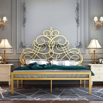 China (Other) School Hotel Bedroom Furniture Traditional Style Metal Frame Iron Adjustable Single Bed for sale