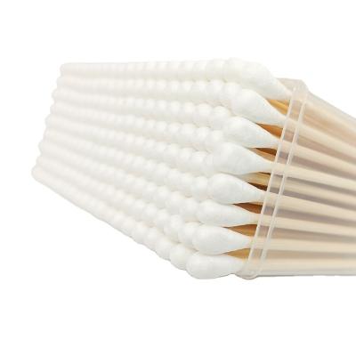 China Eco-Friendly Qtips Bulk Ear Qtips On Large Cosmetic Soft Long Handle Safety Qtips Cotton Swabs Reasonable Prices for sale