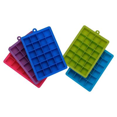 China Sustainable Ice Cube Tray Silicone Bowl Ice Cube Making Long-preserved Cocktails And Drinks Cold Square Ice Cube Mold for sale