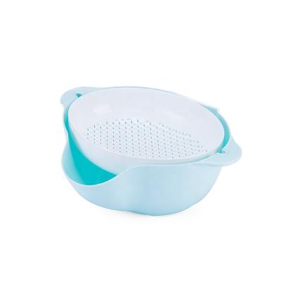 China Sustainable Hot Sale Plastic Spinning Fruit Eco - Friendly Drain Basket for sale