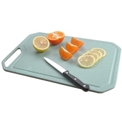 China Amazon BPA Straw Cutting Board Wheat Fiber Disposable Hot Eco-friendly Natural Plastic Chopper Chopper Set for sale