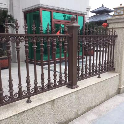 China Modern Modern Fully Assembled Aluminum Balcony Railing Aluminum Front Porch Railing and Deck Railing for sale