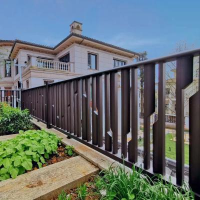 China Modern Modern minimalist aluminum railing handrail Iron outdoor/indoor staircase railing for sale