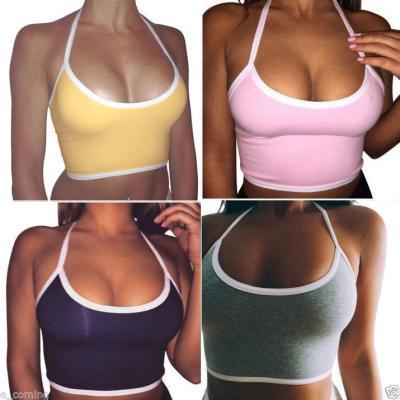 China Breathable Vest Women's Sling Vest Fashion Bottoming Shirt Bra Tube Tank Tops Women Tank Tops for sale