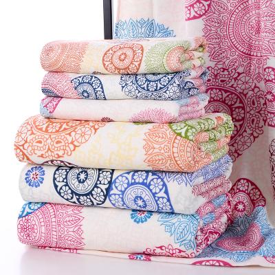 China Sustainable Wholesale Bamboo Fiber Bamboo Gift Custom Towel Fiber Towel for sale