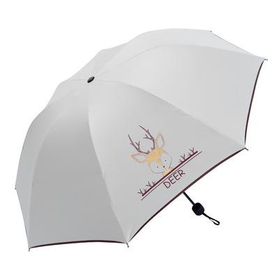 China Farming Cartoon Star Vinyl Sun Shade And UV Protection Folding Umbrella For Rain And Sun for sale