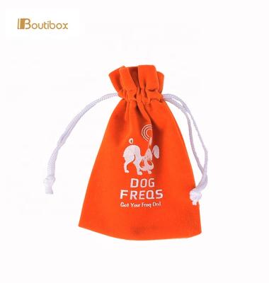 China Factory low price recyclable velvet bag string drawstring pouch bags for sale