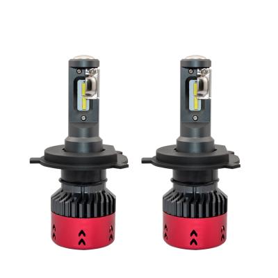 China Car Lighting New Design High Low Power Hi Beam All In One No Errors 70W H4 Car Led Bulb 91 x 31.5 x 14mm for sale