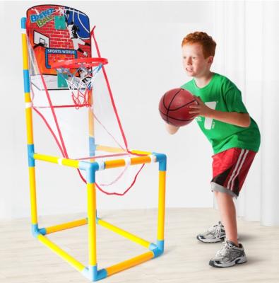 China Sports Toy Hot Sell Amazon 2020 Outdoor Or Indoor Arcade Games Plastic Football Basketball Goal Sports Toys For Children for sale