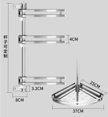 China Wand-Eckinstallations-Gestell-Badezimmer-Gestelle und Regale mit multi Schichten zu verkaufen