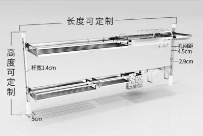 China An der Wand befestigtes Edelstahl-Teller-Trockengestell, Küchengeschirr-kompakter Tellerständer zu verkaufen