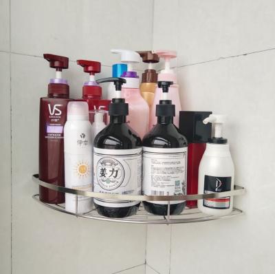 China Good Looking Bathroom Storage Shelves Corrosion Resistance Fit - Room Design for sale