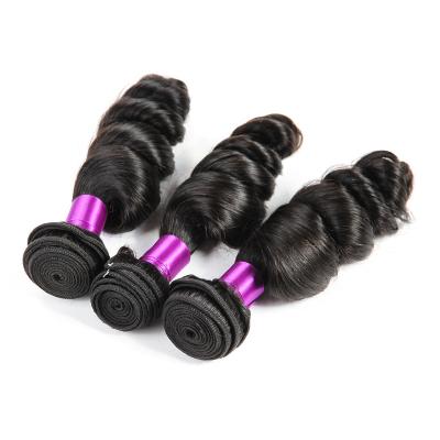 China Wholesale Raw Unprocessed Loose Wave Hair Bundles Vrigin Cuticle Aligned Hair Extension for sale