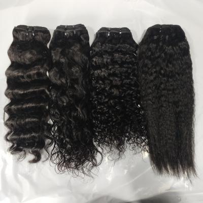 China Remy Peruvian Hair Weave Bundles Yaki Unprocessed STRAIGHT 8