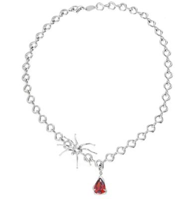 China Fashion New Arrival Alloy Necklace With Red Choker Necklace for sale