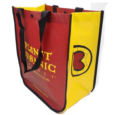 China Eco - Friendly Recycle Promo Advertising Spunbond RPET Nonwoven Shopping Bag for sale