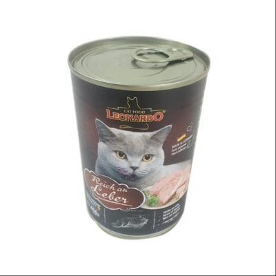 China Hot Sale Pet Food Labels Waterproof Canned Custom Size Bottle Labels High Quality Self Adhesive Labels For Pet Food Bottles for sale