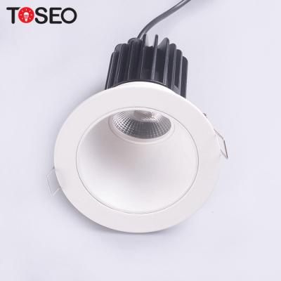 China Modern Hot Selling Europe IP65 GU10 Downlights 10w Fireproof Ceiling With Heatsink Recessed Led Cob Downlight for sale