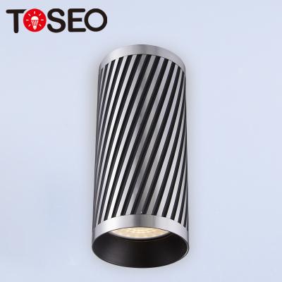 China Europe modern hot selling ceiling led spotlight modern light luxury COB cylinder style outdoor mount commercial down light for sale