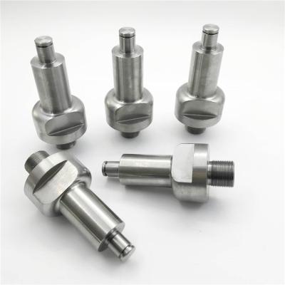 China Wholesale CNC Machined Spindle Stainless Steel Locating Shaft CNC Machined Flange Shaft Rotating Milling Parts for sale