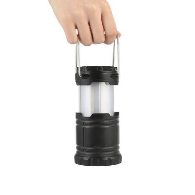 China ABS+PS Portable Multifunctional Tent Lamp Emergency Flame Light LED Outdoor Hanging Camping Lantern for sale