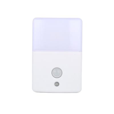 China Modern Induction Light Sensing Human Sensor Led Rechargeable Residential Night Light for sale