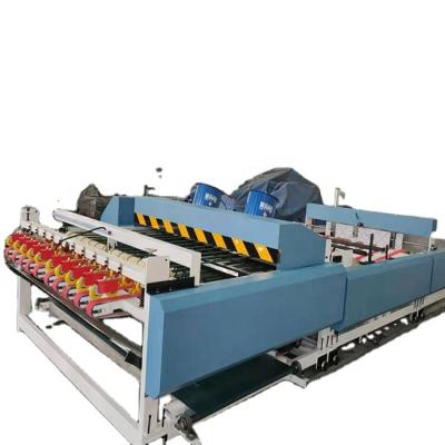 China Corrugated Cardboard Box Production Corrugated Cardboard Box Automatic Vibrating Waste Cardboard Box Production Belt Remover Counting Stacking Machine for sale