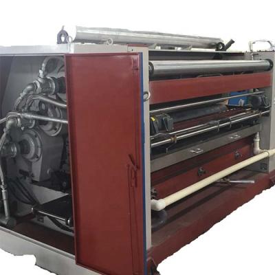 China Corrugated Paper 1600mm Width Double Wall B E Flute Corrugated Cardboard Making Machine Factory Price for sale