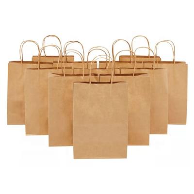 China Free Sample Biodegradable Craft Retail Brown White Plain Biodegradable Paper Bags Best Prices In India for sale