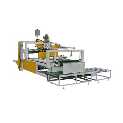 China Garment shops semi-automatic 1688 ctn 5 ply corrugated box sticky vendor box forming machine for sale