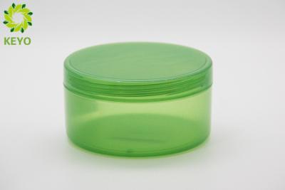 Chine Les conteneurs en plastique ronds de beurre de corps de couleur verte, crème corporelle large de la bouche 150g cogne à vendre