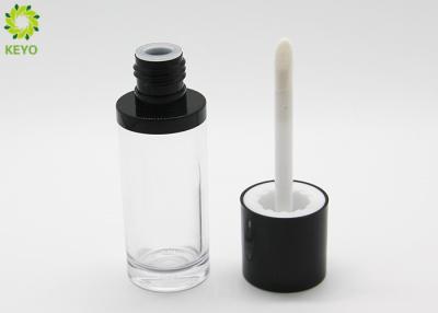 China Ronde Plastic Lipglossbuis/Lege Stichtingscontainers met Borstelcapaciteit 20ml Te koop