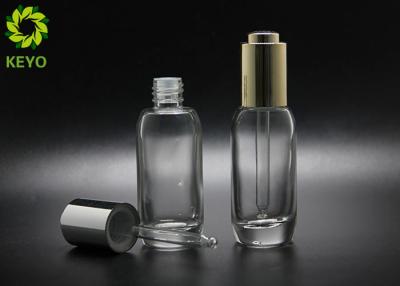 China 30ml Glass Dropper Bottle With Thick Bottom For Oil And Moisturizer for sale