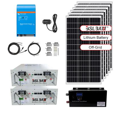 China BSLBATT 48v 10kw solar power system home energy storage eitai solar system for camping for sale