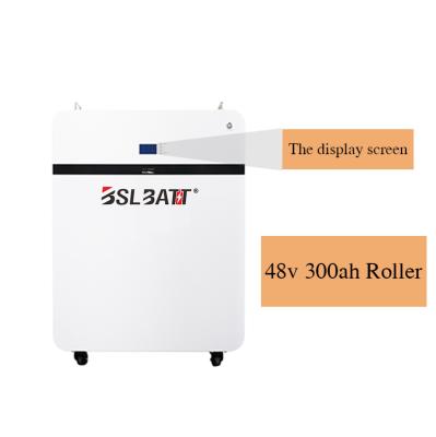 China BSLBATT 48v 300ah 48v 200ah 300ah lifepo4 deep cycle Li-ion lithium battery 15kw 15kw 20kw roller type solar battery 15 kw for sale