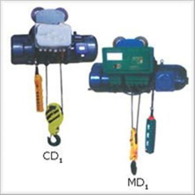 中国 Machinery Repair Shops Construction cd1 electric rope hoist electric hoist 1 ton for sale 販売のため