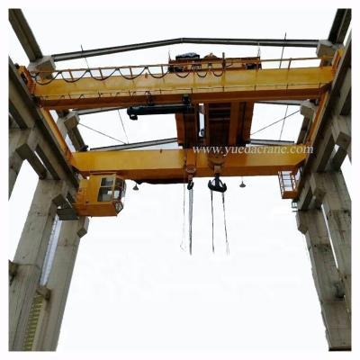 China Bridge Crane Electric 100 ton mobile overhead bridge crane double girder bridge crane supplier for sale