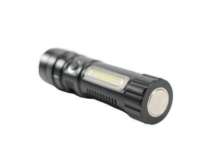 China Camping Super Bright high Lumen  usb Charging  LED Flashlight Torch Rechargeable for sale