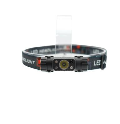 China Camping New design Adjustable Belt USB Rechargeable Led whiteHeadlamp Headlight with 2 modes Light for Emergency for sale