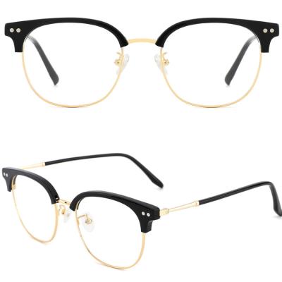 China Fashion Metal Eyewear Frames Optical Frames Glass Eyewear Metal Frame for sale