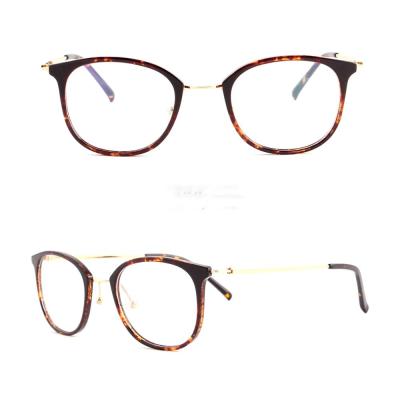 China Fashion New Products Plastic Glasses Frames Modern Japanese Metal Optical Frames From Latest Eyewear Designer for sale