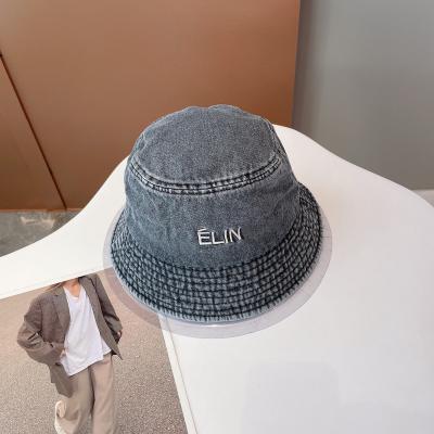 China Picture Wholesale Cotton Visor Sun Customized Logo Embroidery Bucket Hat Custom Fisherman Custom Designed Women Bucket Hat for sale