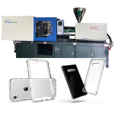 China Horizontal 120T Mobile Phone Cover Device Injection Machine for sale