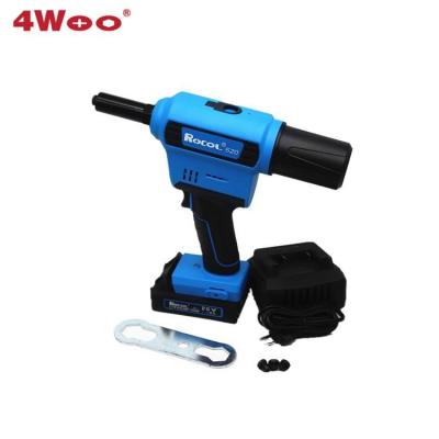 China energy & RL-520 Lithium Cordless Rechargeable Electric Nail Gun Riveter Electric Blind Gun Support 2.4-6.4mm for sale