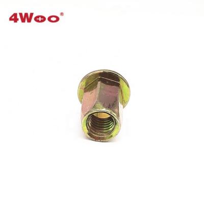 China M3 M5 M8 Factory Price Full Factory Price Heavy Industry Hexagon Rivet Nut Large Alloy Flat Head Hot Sale for sale