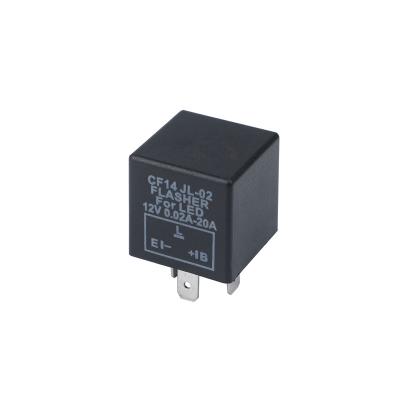 China Silver Alloy Flasher Relay 12V For Car Motorcycles for sale