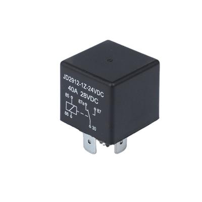 China Voltage 24V JD2912 24V 40A Automotive Relay 5 Pin 24V Relay 5 Pin Automotive for sale