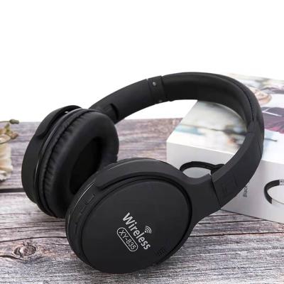 China Blue On-Ear Wireless Headphone Headband Earphone Tooth Touch Control Deep Bass For Sports Workout for sale